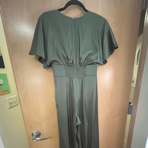 Abercrombie & Fitch Sage Green Jumpsuit | XSP - Picture 2 of 4